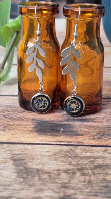 Boucles d'oreilles festives  