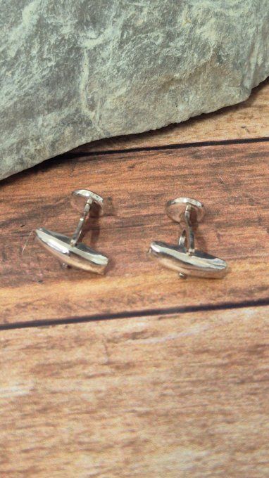 Cadeau fête des pères original – boutons de manchette artisanaux