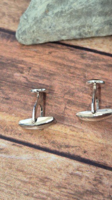 Boutons de manchette steampunk – Mécanismes de montres recyclées