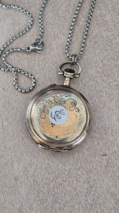 Montre à gousset steampunk recyclée – Les Vestiges du Temps