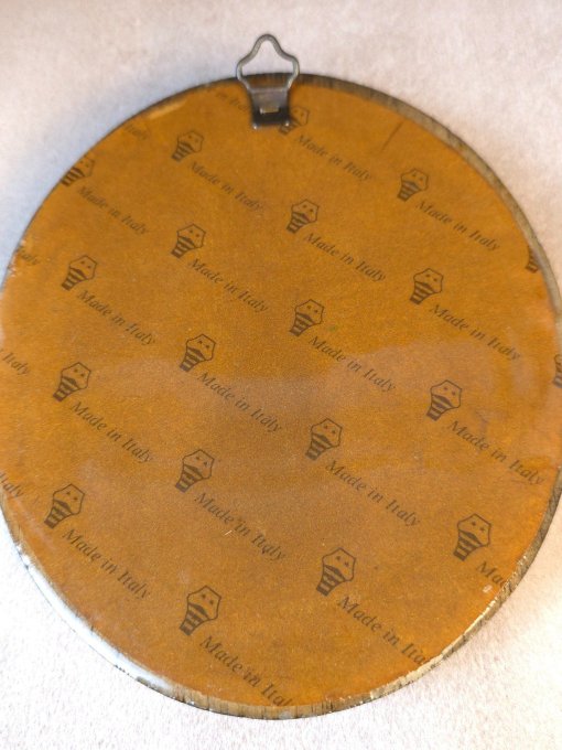 Cadre Steampunk “Cœur du Dragon fond noir”