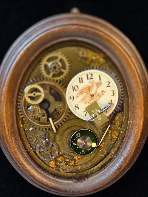 Cadre Steampunk “Temps de l’Aigle”