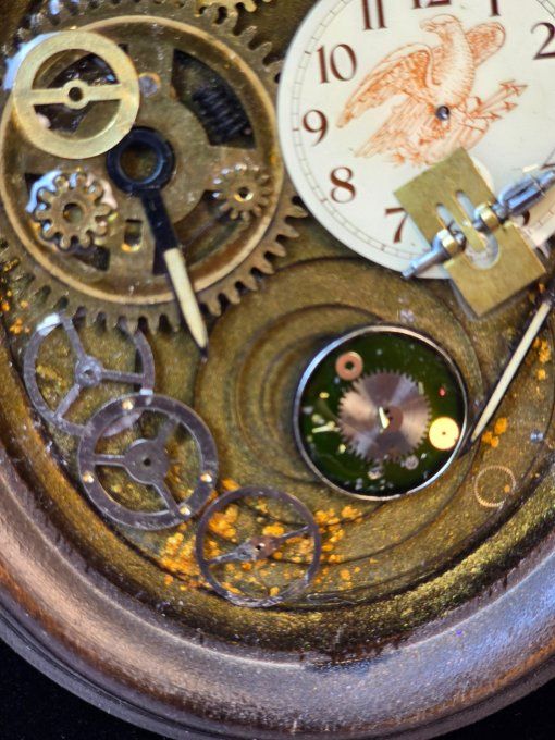 Cadre Steampunk “Temps de l’Aigle”