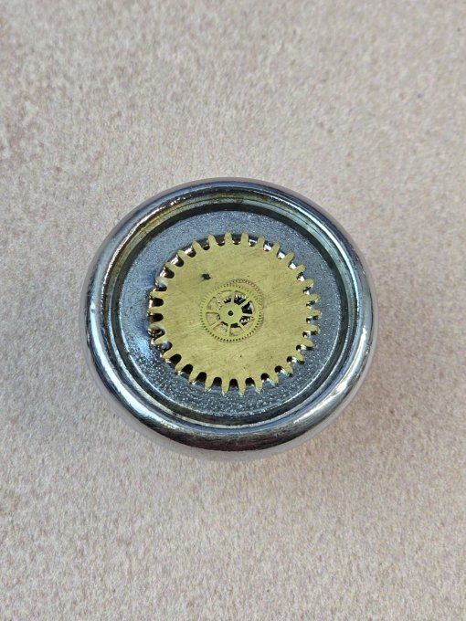 Bouton / Patère Steampunk incolore