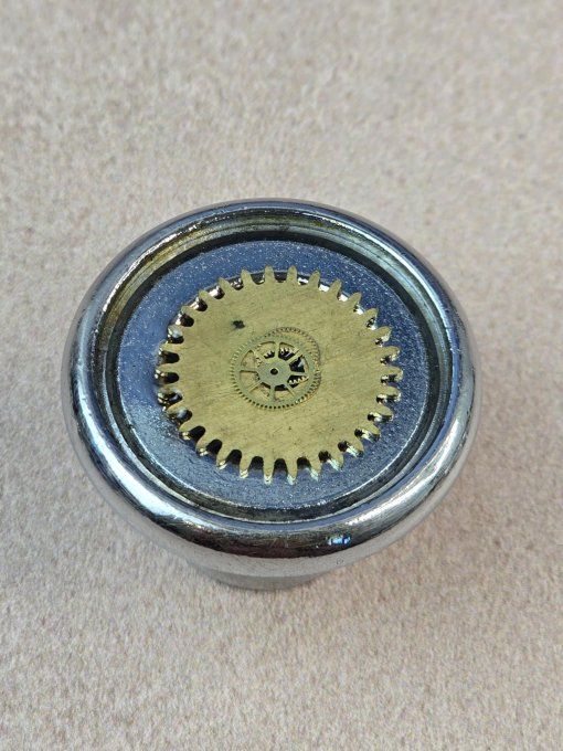 Bouton / Patère Steampunk incolore