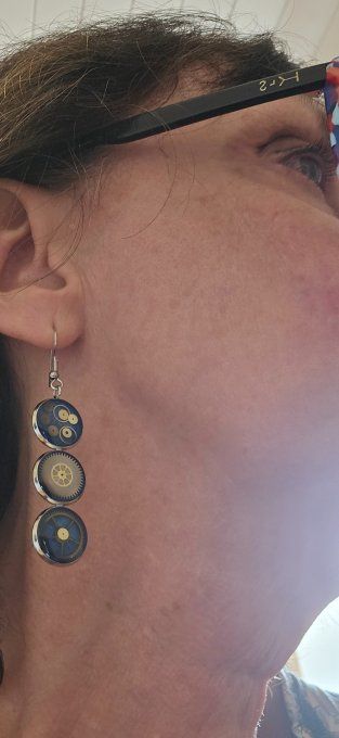 Parure  collier & boucles d'oreilles 
