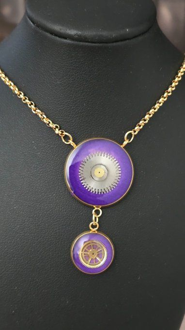 Fragment du Chronomancien – Fond Violet