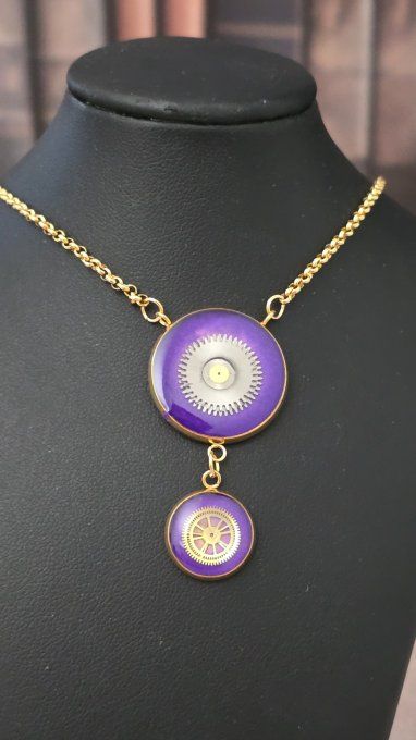 Fragment du Chronomancien – Fond Violet