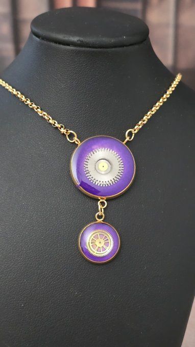 Fragment du Chronomancien – Fond Violet