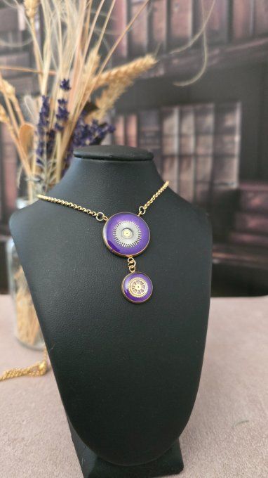 Fragment du Chronomancien – Fond Violet