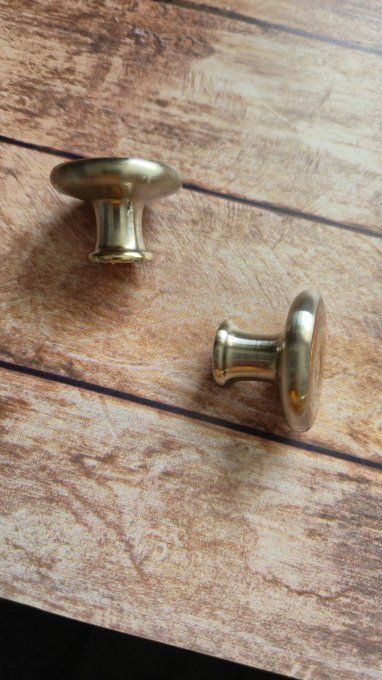 Bouton de meuble cuivre – style industriel et vintage
