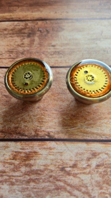 Bouton de meuble cuivre – style industriel et vintage