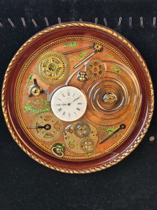 Cadre Steampunk “un monde mécanique"