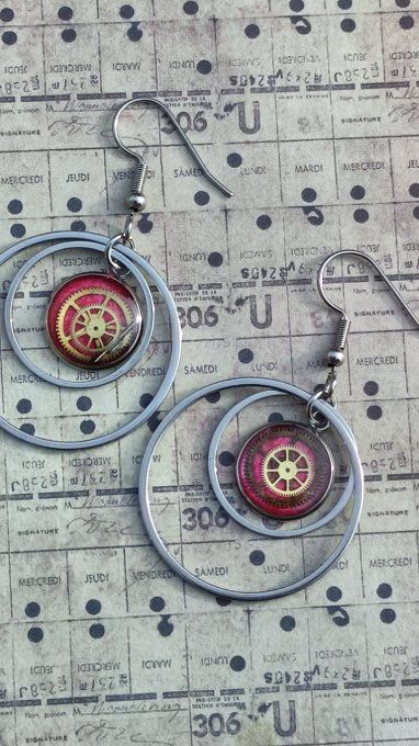 Boucles d'oreilles créoles  