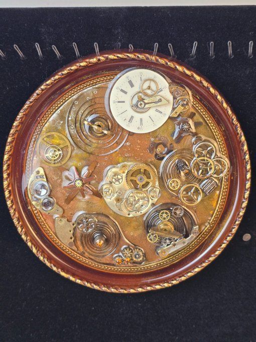 Cadre Steampunk “un monde mécanique" 