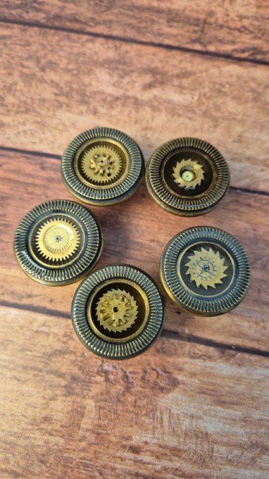 Bouton de meubles en laiton, patère, commode, tiroir, chevet    