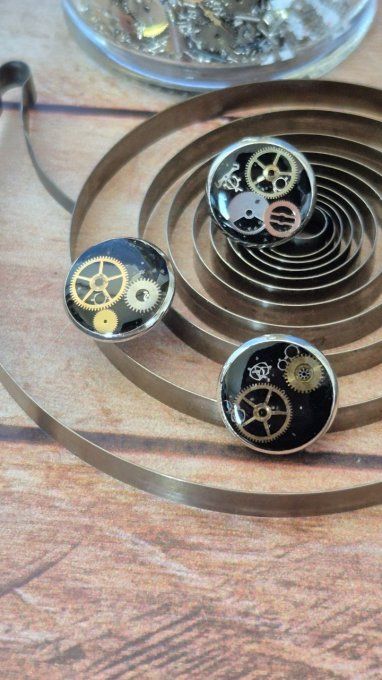 Pin's steampunk artisanal – Mode alternative