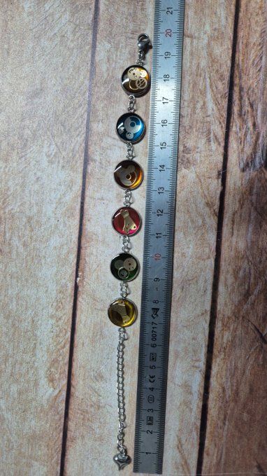Bracelet “Roue Libre” – Mécanismes de montres recyclées