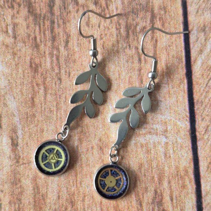 Boucles d'oreilles festives   