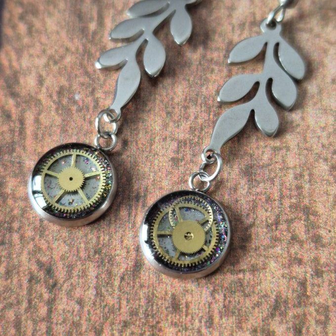 Boucles d'oreilles festives