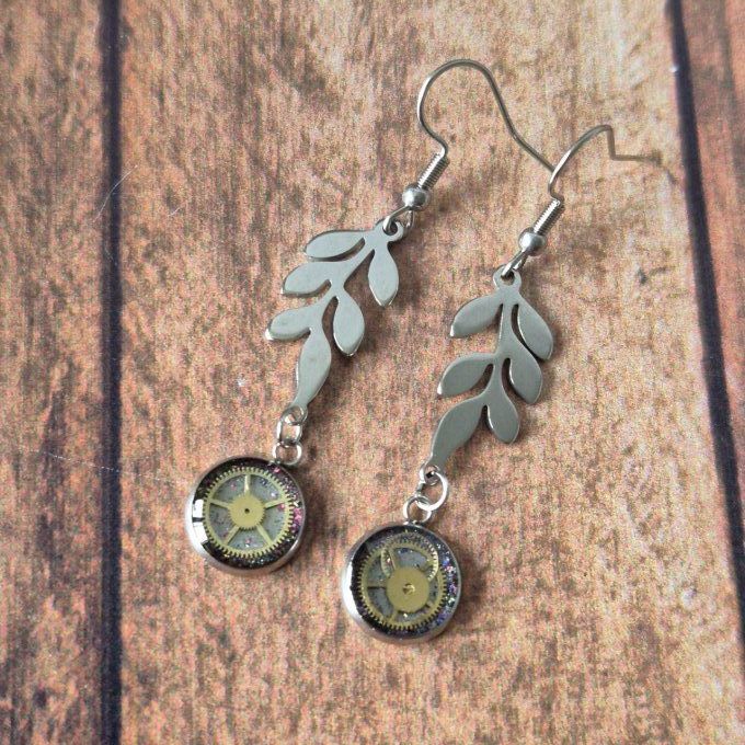 Boucles d'oreilles festives